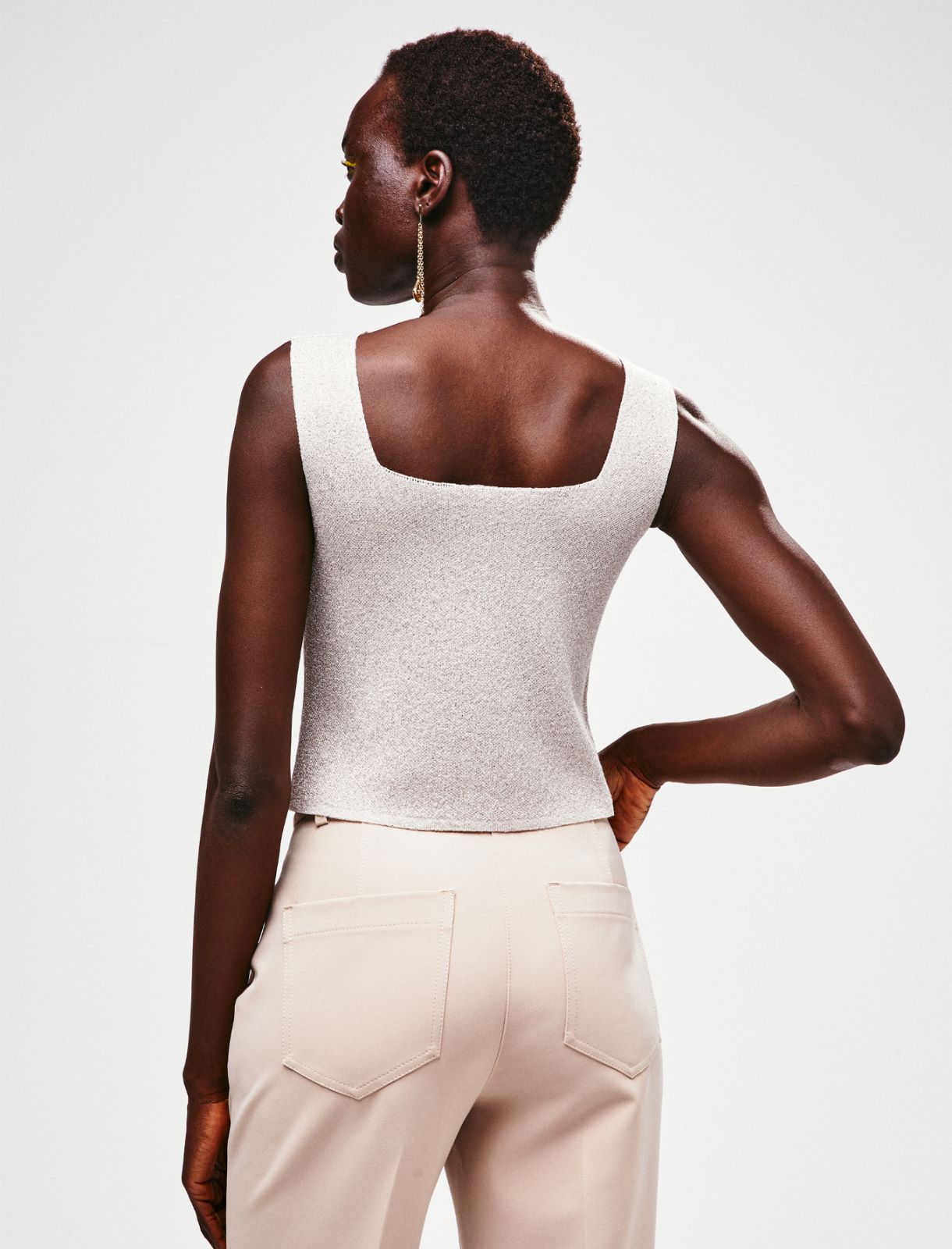 Lurextop, beige - Marella