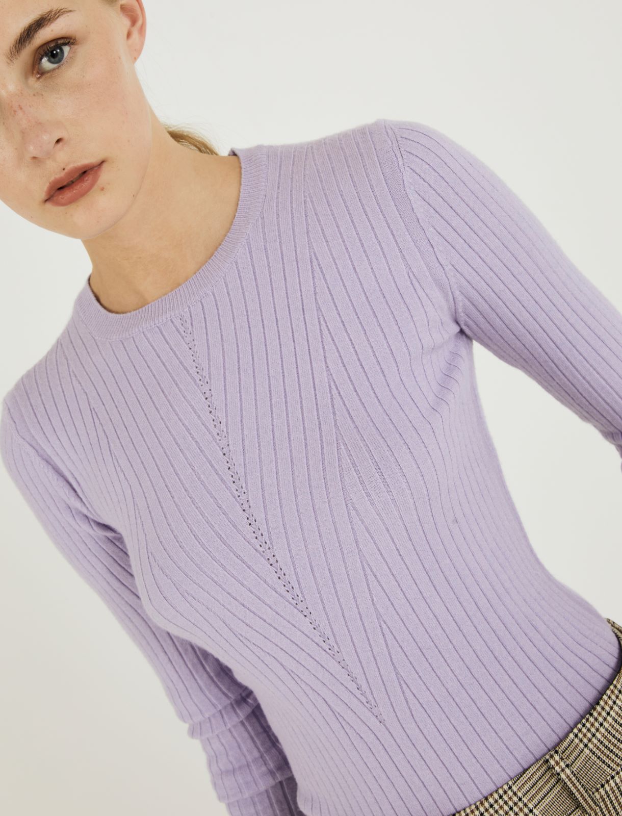 Lilac sweater - Lilac - Marina Rinaldi - 4