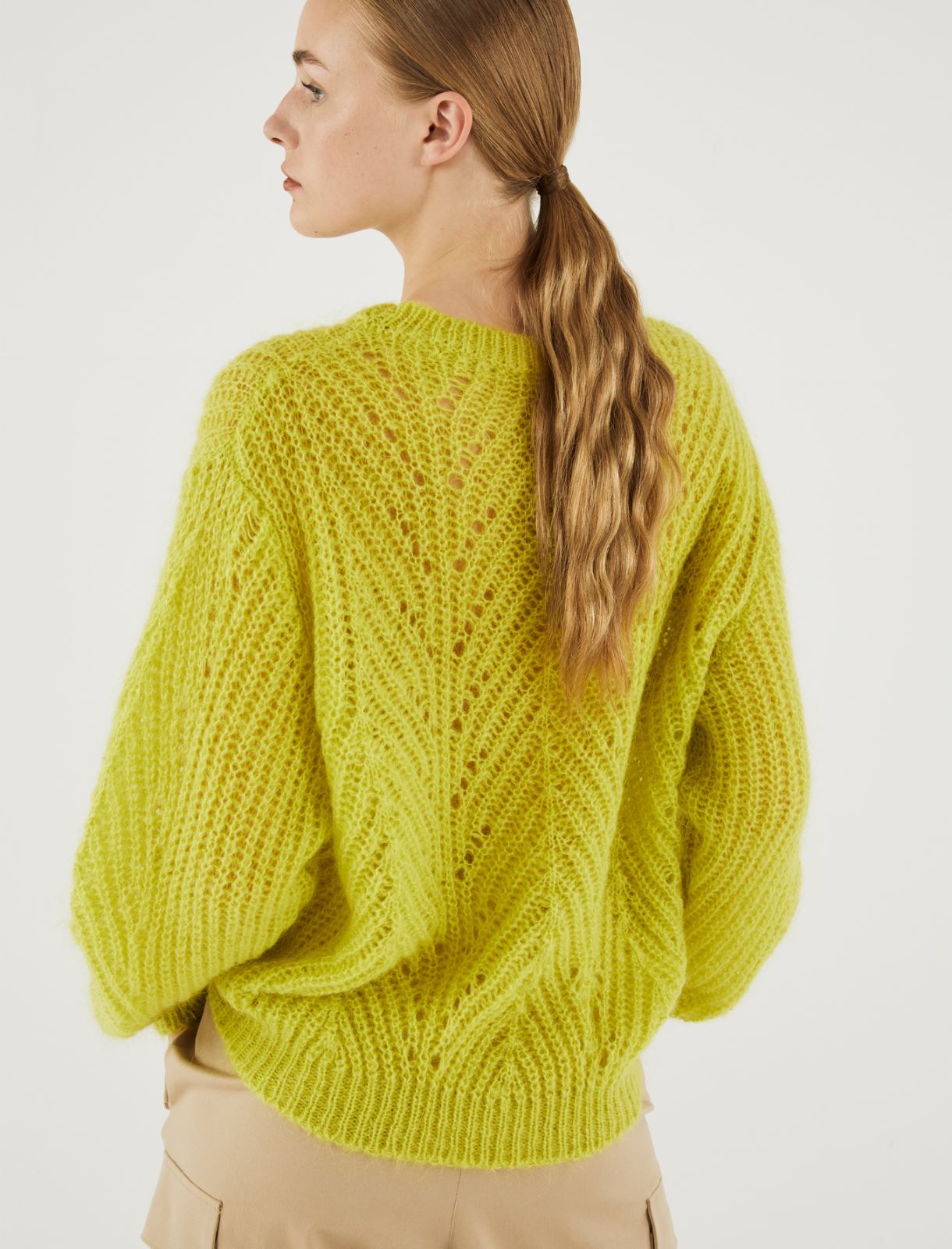 Boxy sweater, lemon | Marella Boxy sweater - Lemon - Marina Rinaldi - 2