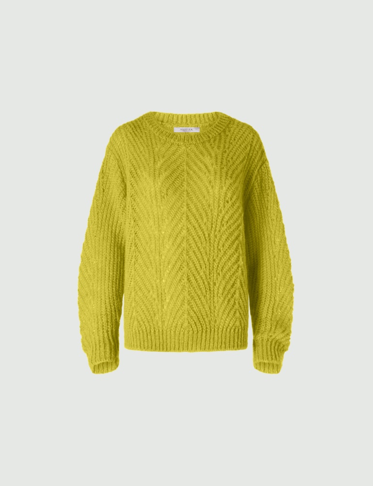 Boxy sweater - Lemon - Marella - 2