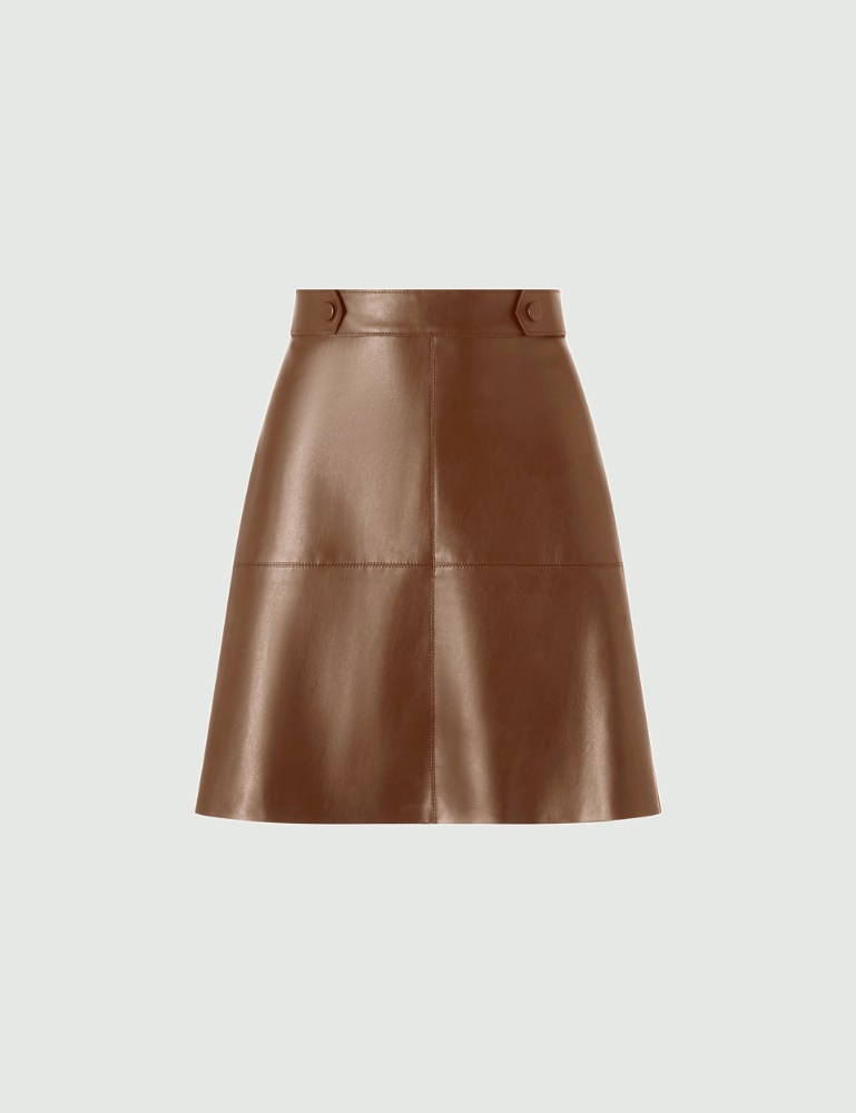 Short skirt - Cocoa - Marella - 2