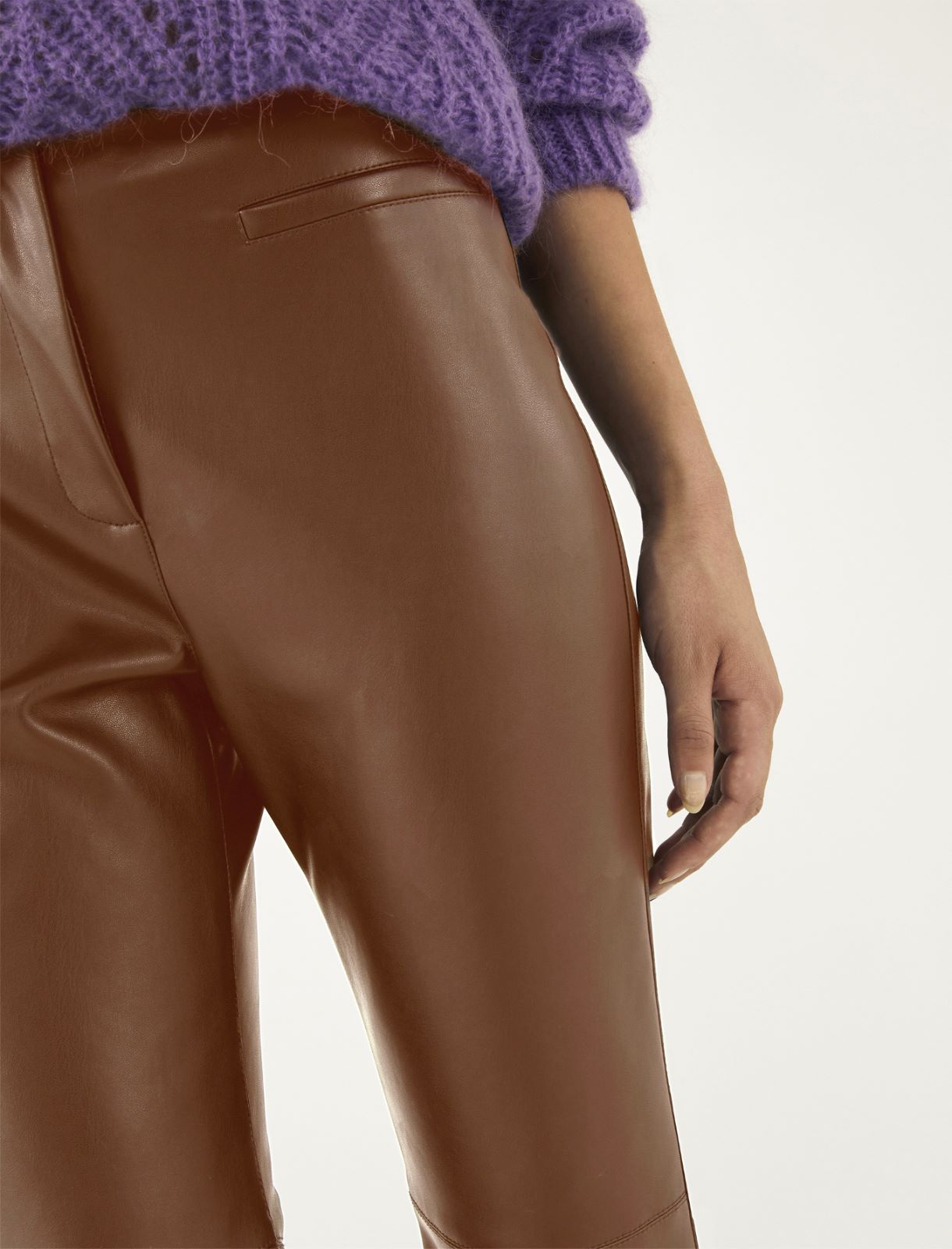 Flared trousers - Cocoa - Marina Rinaldi - 4