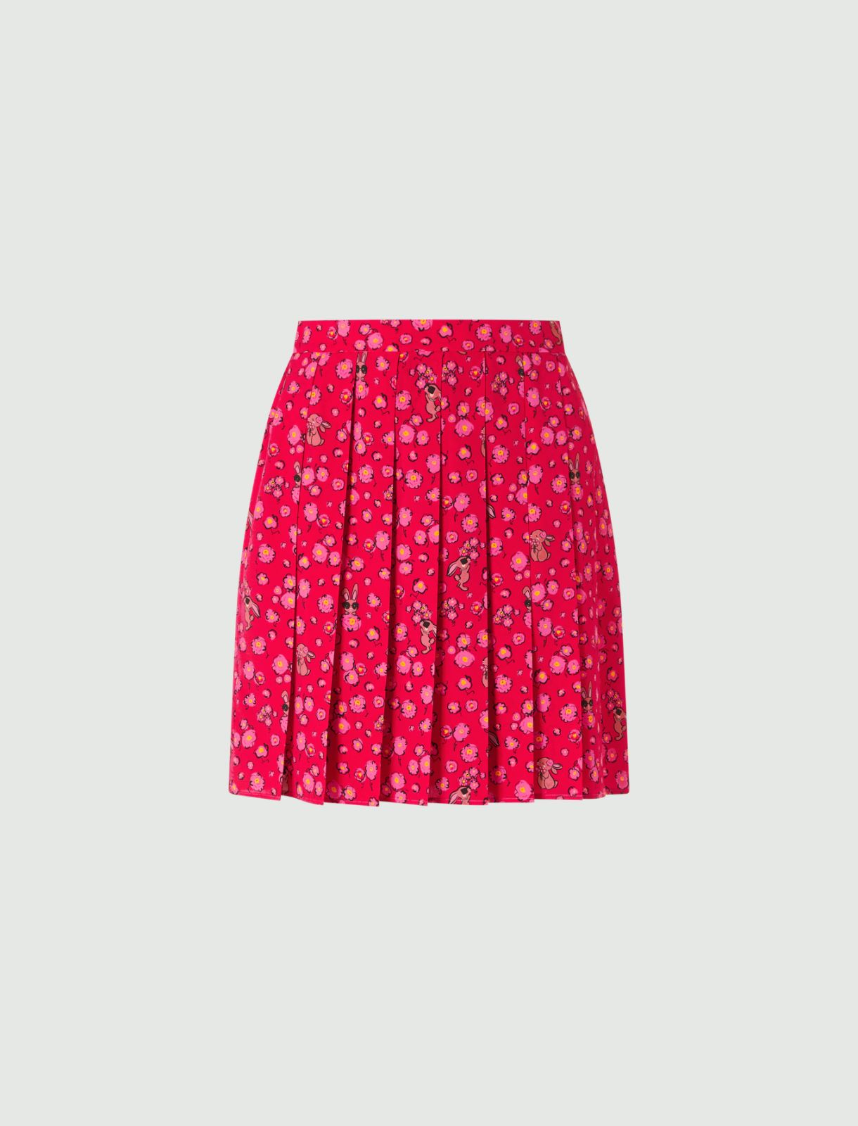 Short skirt - Red - Marella - 5