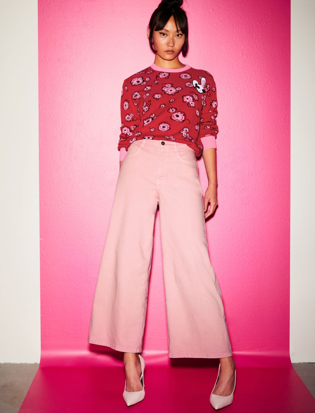 5-pocket trousers - Pink - Marella - 3