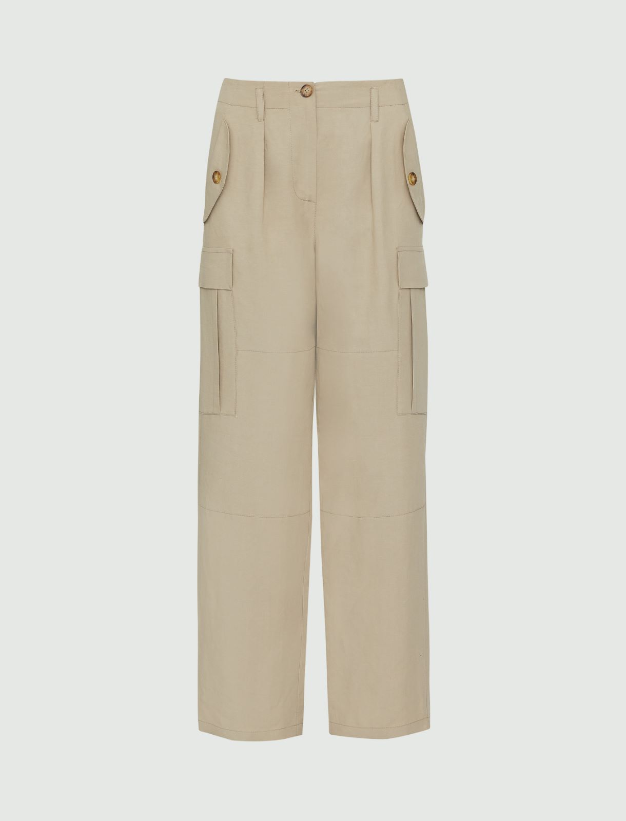 Polo Ralph Lauren Beachcombr cotton canvas cargo trousers in deckwash white   ASOS
