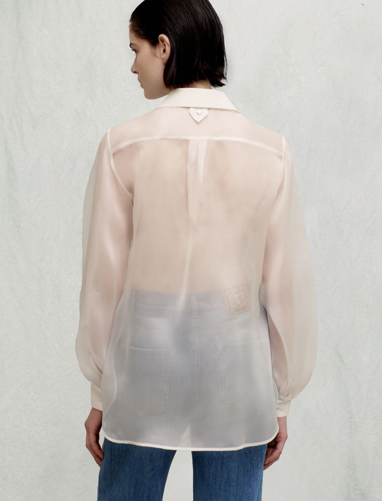 Silk shirt - White - Marella - 2