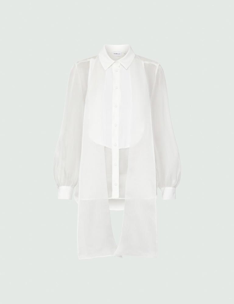 Camicia in seta - Bianco - Marella - 2