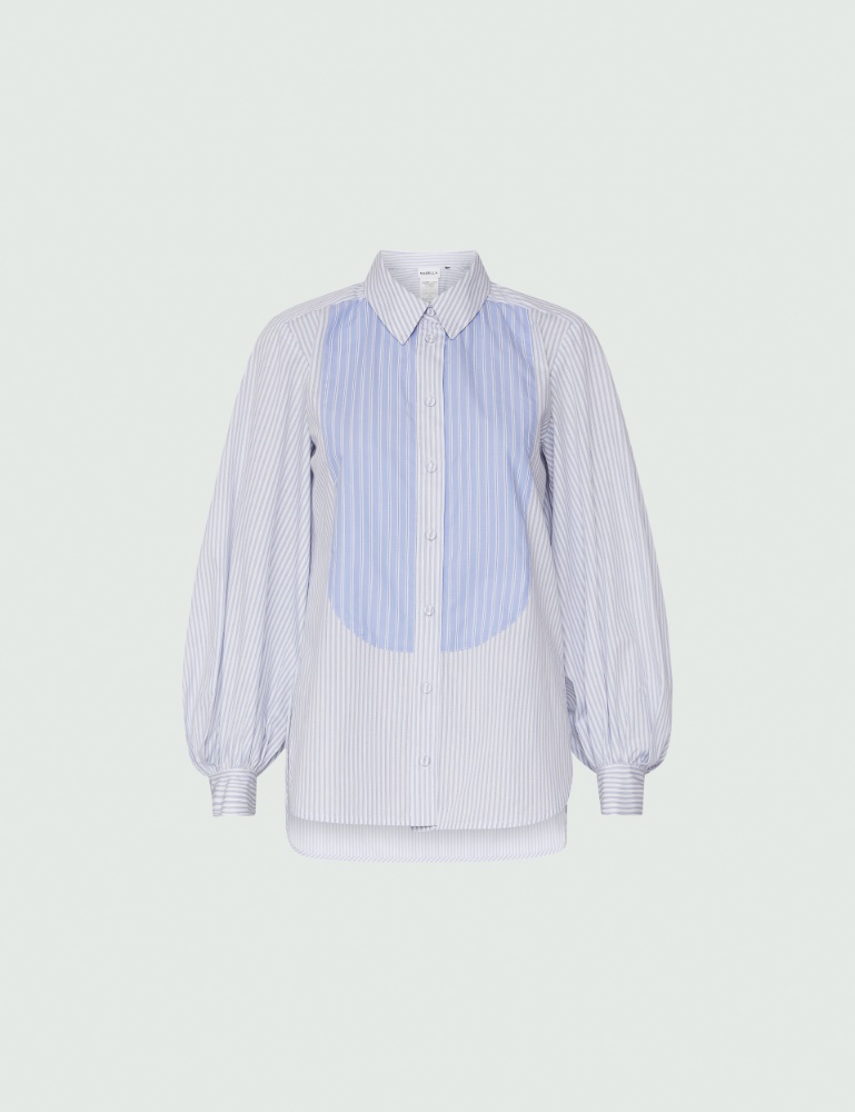 Poplin shirt - Sky-blue - Marina Rinaldi - 2