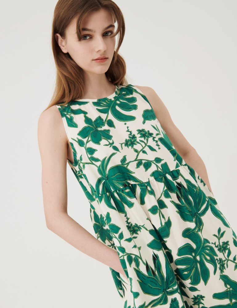 Długa sukienka - Zielony - Marella