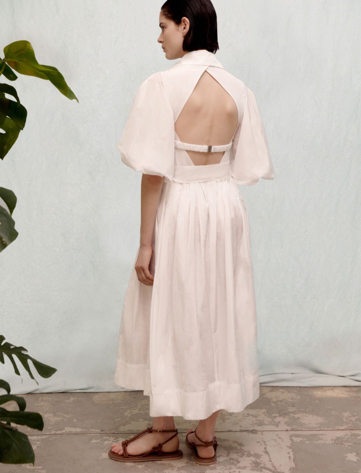 Midi dress - White - Marina Rinaldi - 2