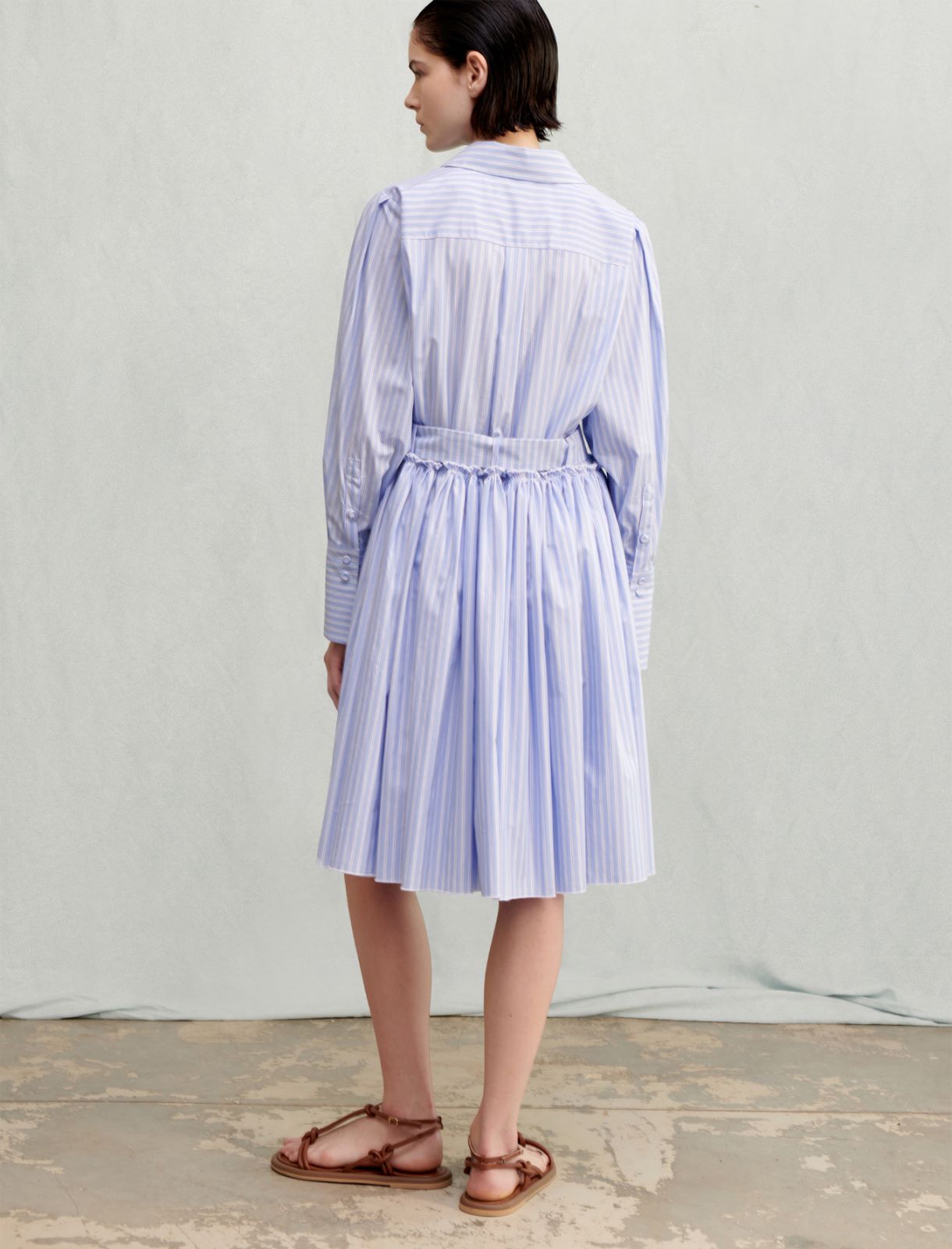 Shirt dress - Light blue - Marella - 2