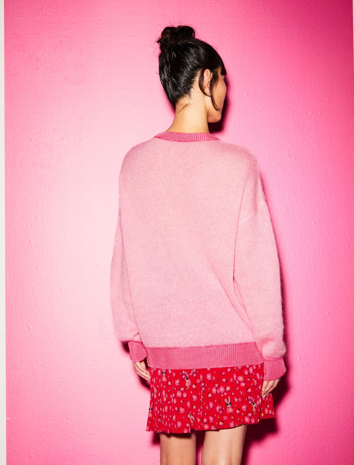 Mohair sweater - Pink - Marina Rinaldi - 2