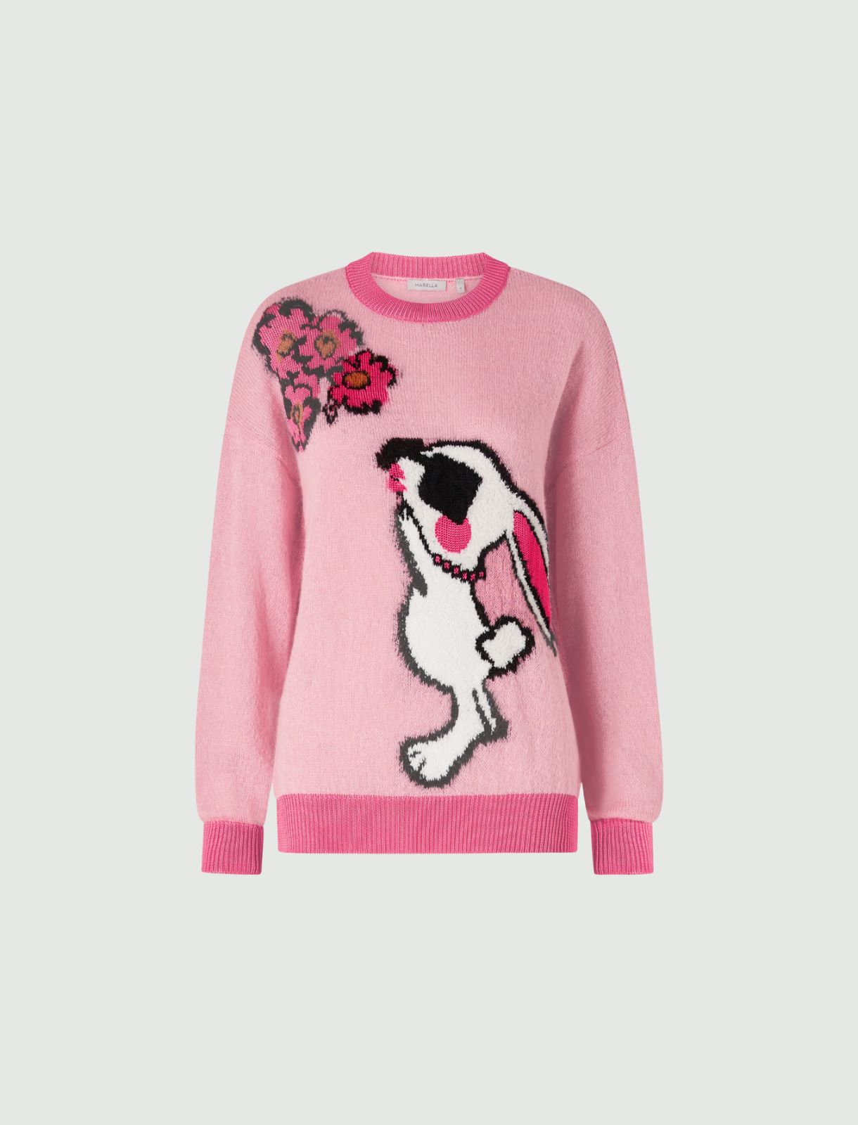 Mohair sweater - Pink - Marina Rinaldi - 5