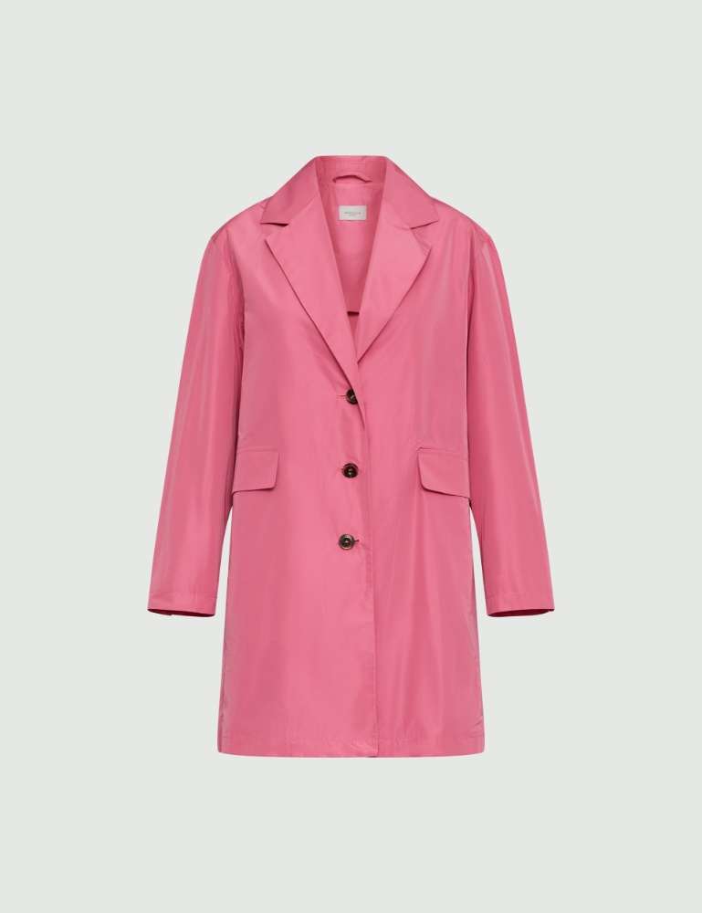 Water-repellent duster coat - Shocking pink - Marella - 2