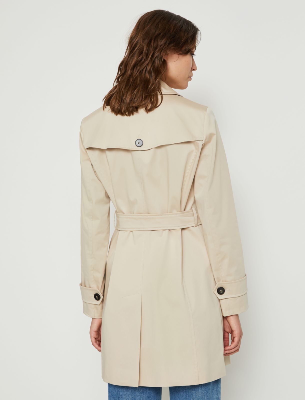 Double-breasted trench coat - Beige - Marina Rinaldi - 2