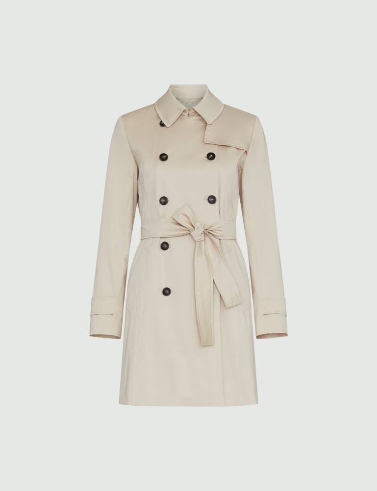 Double-breasted trench coat - Beige - Marella - 2
