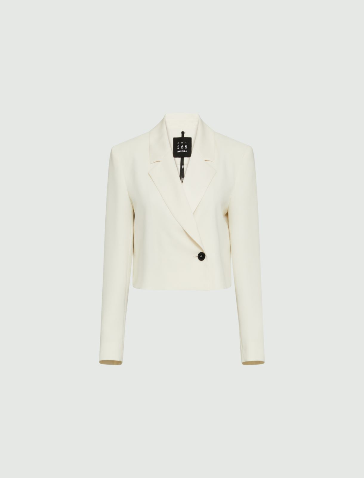 Short blazer - Wool white - Marella - 5