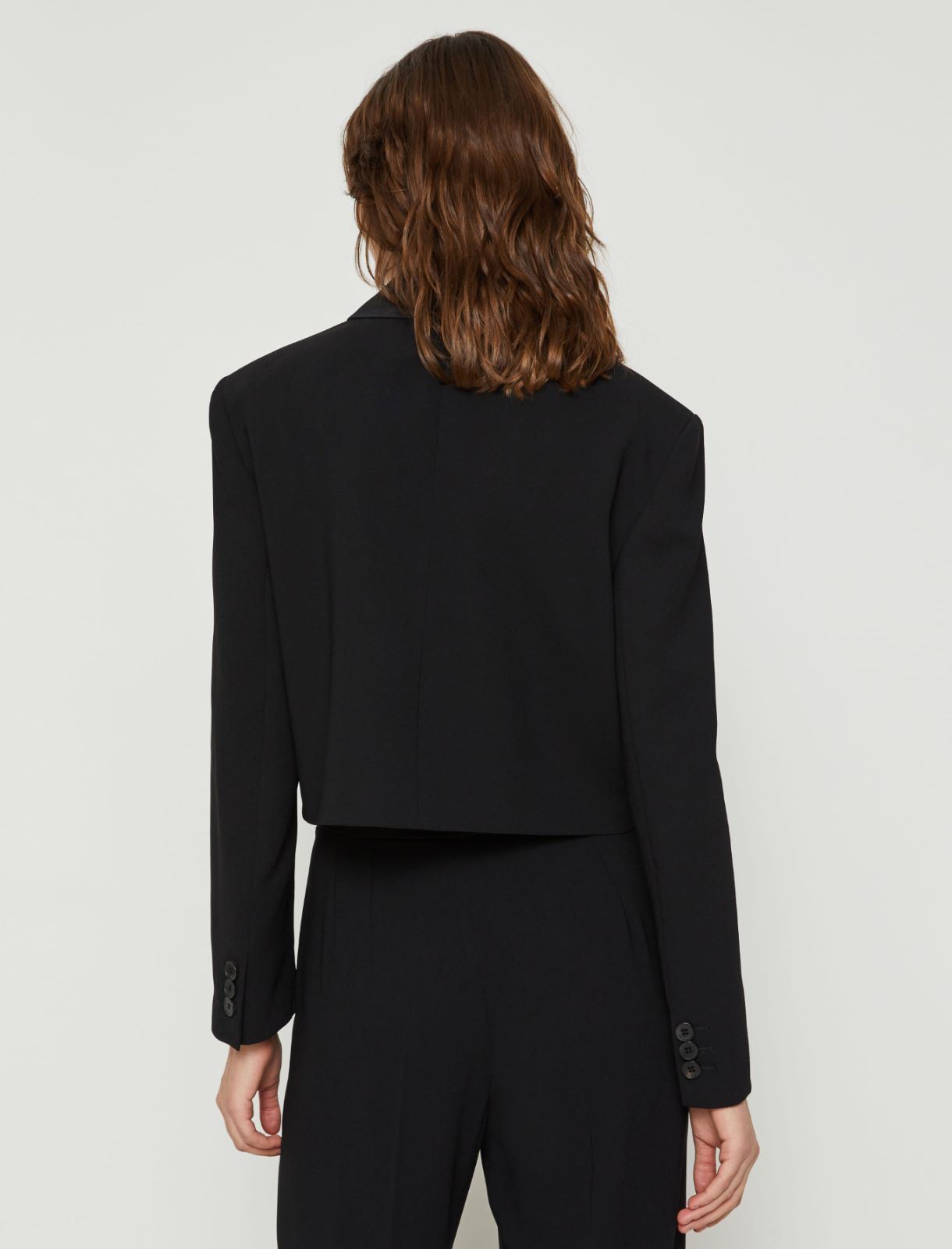 Short blazer - Black - Marina Rinaldi - 2