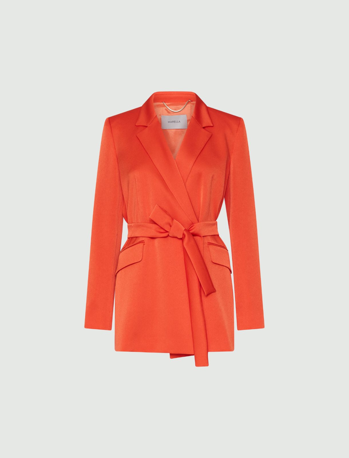 Long blazer - Orange - Marina Rinaldi - 5