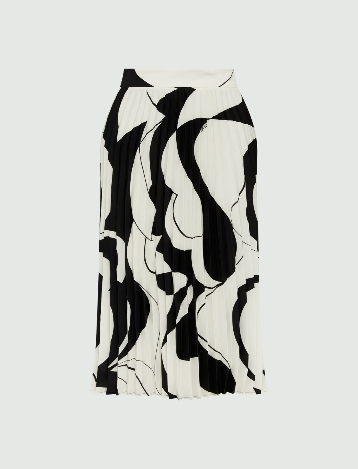 Pleated skirt - Black - Marina Rinaldi - 2