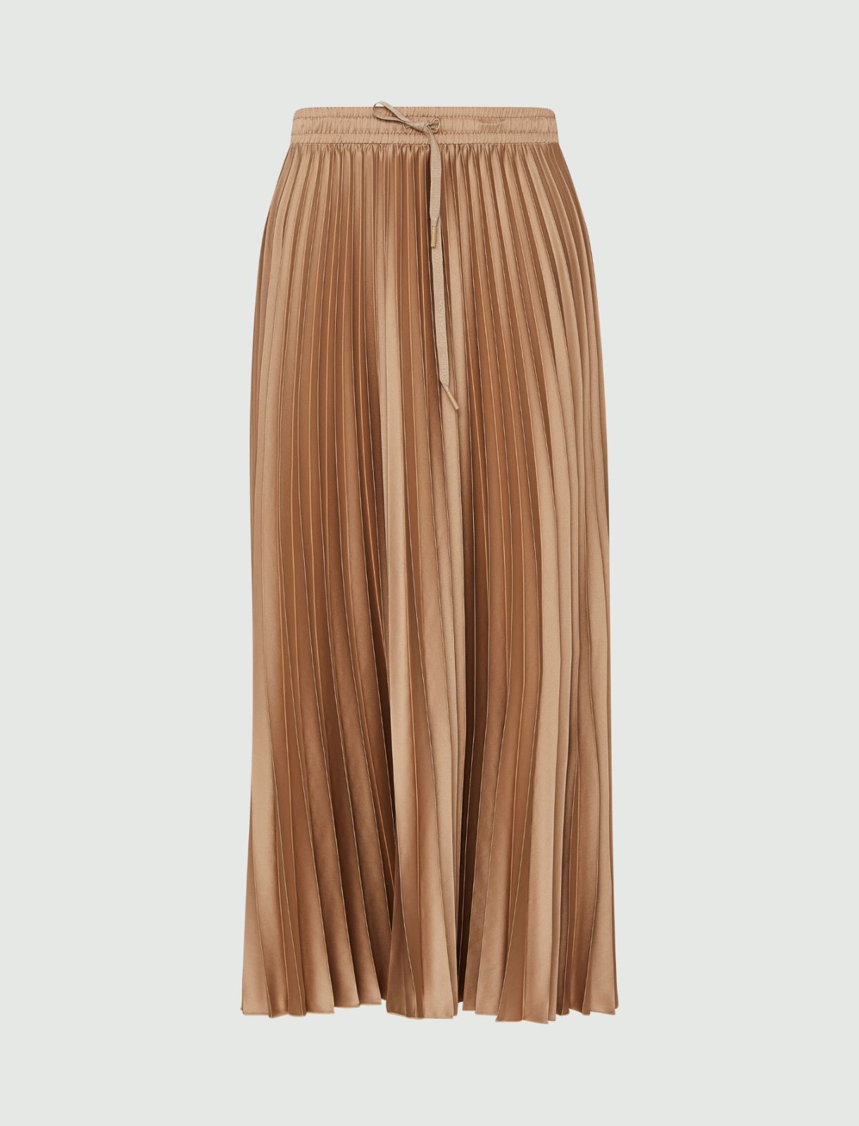 Pleated skirt - Sand - Marina Rinaldi