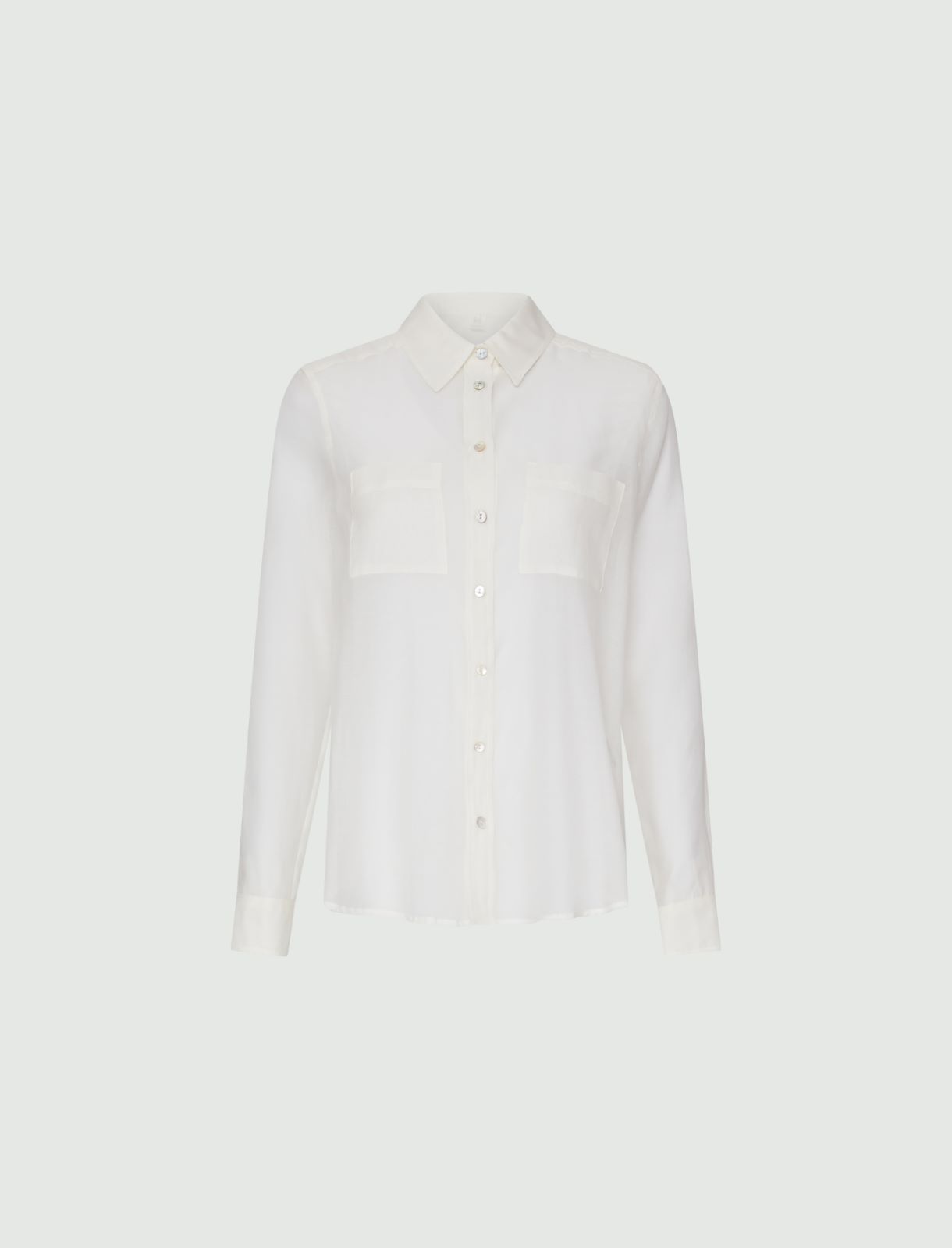 Muslin shirt - White - Marina Rinaldi
