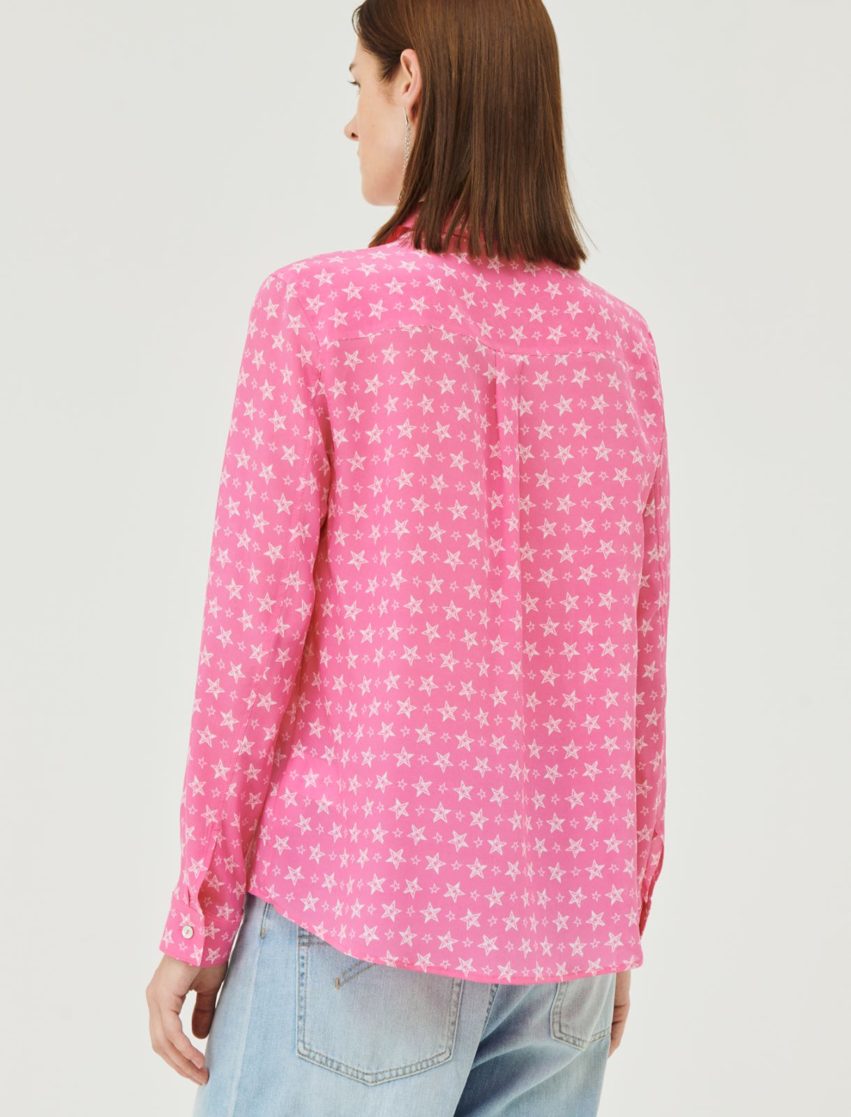Patterned shirt - Shocking pink - Marella - 2