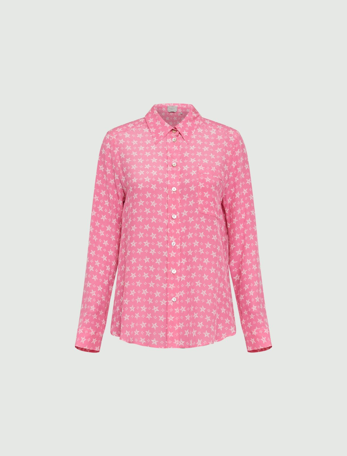 Patterned shirt - Shocking pink - Marella - 5