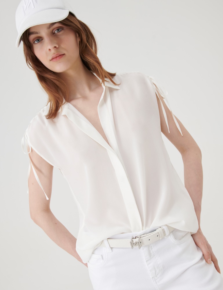 Silk shirt - White - Marella