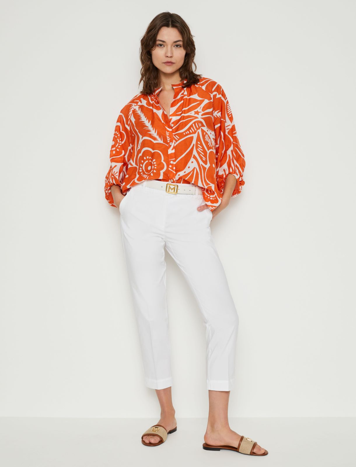 Patterned shirt - Orange - Marella