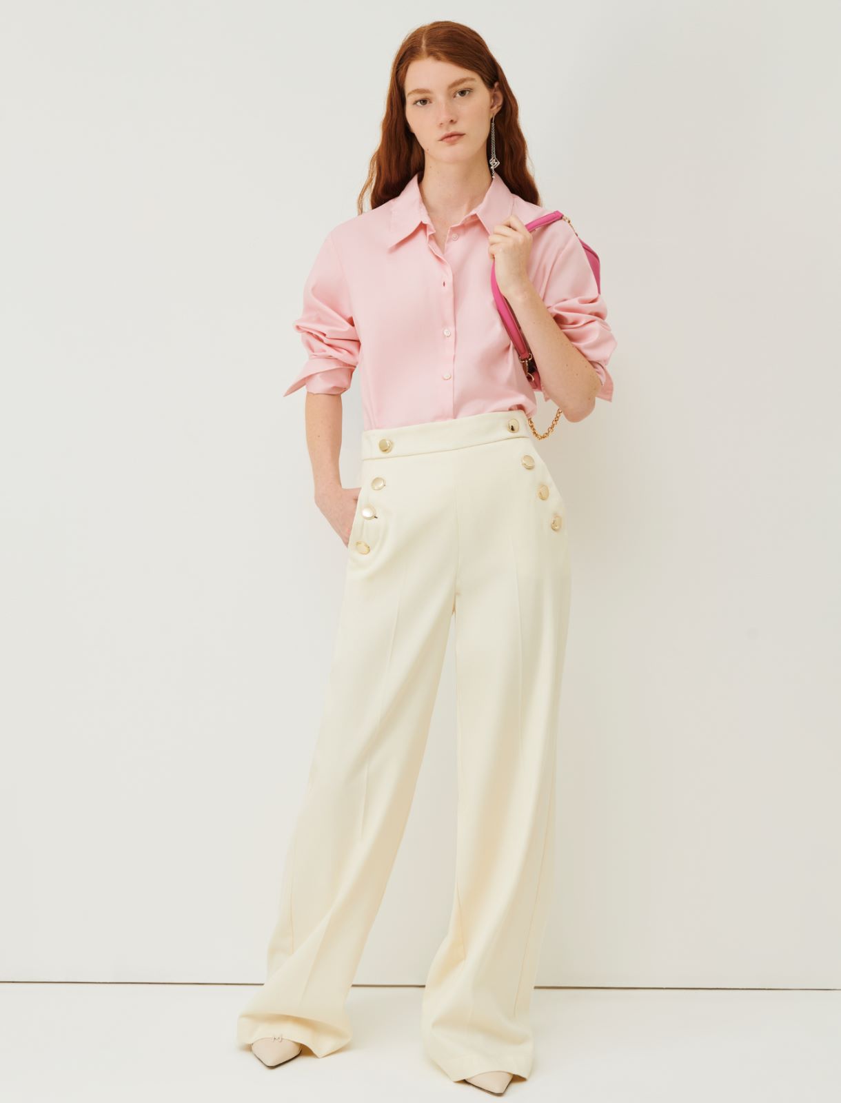 Oxford shirt - Pink - Marina Rinaldi