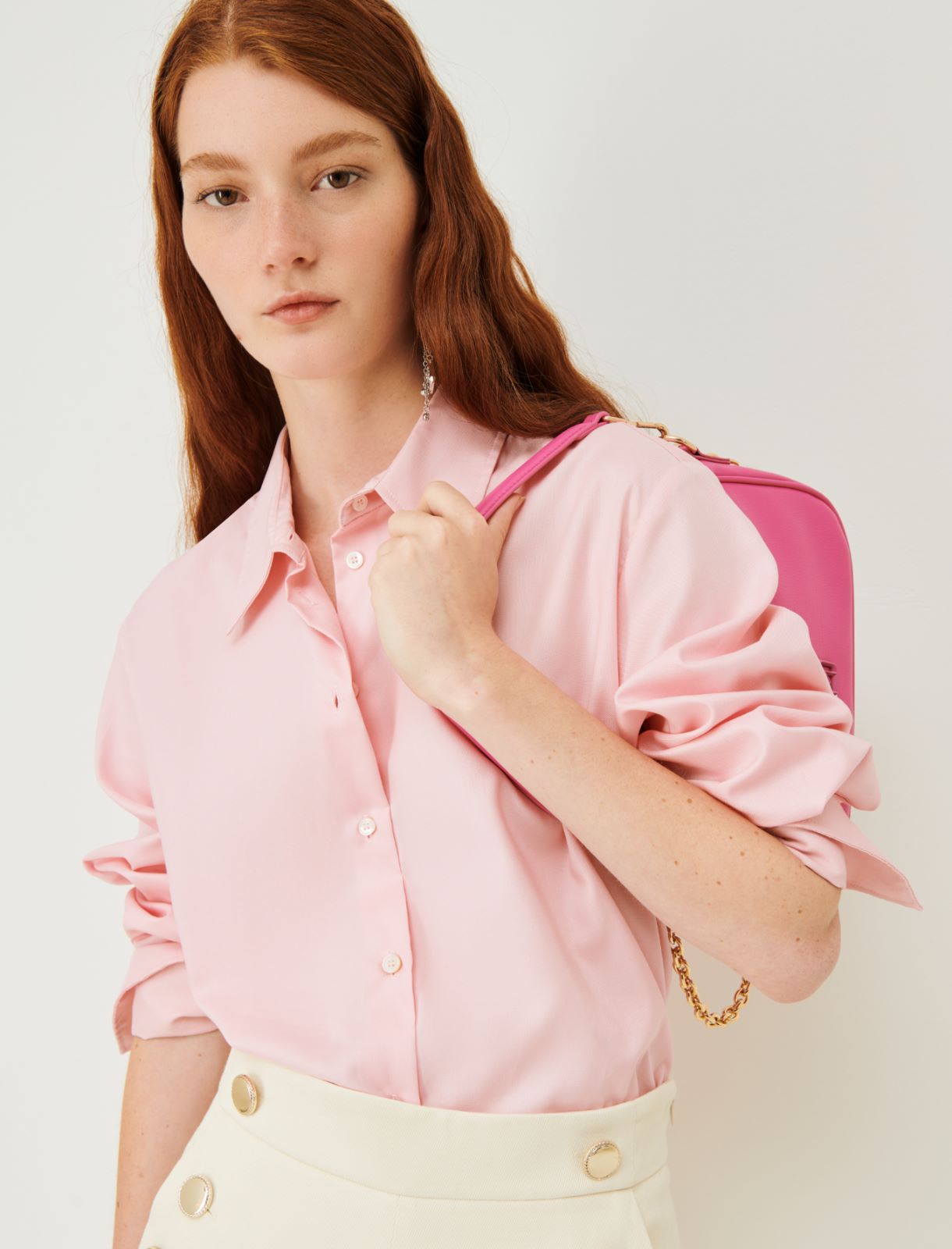 Oxford shirt - Pink - Marina Rinaldi - 3