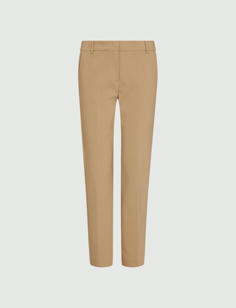 Slim trousers - Natural - Marella - 2