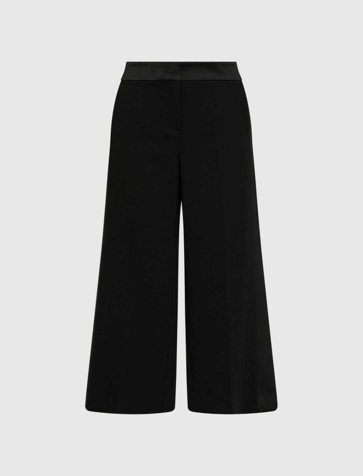 Crepe trousers - Black - Marella - 2