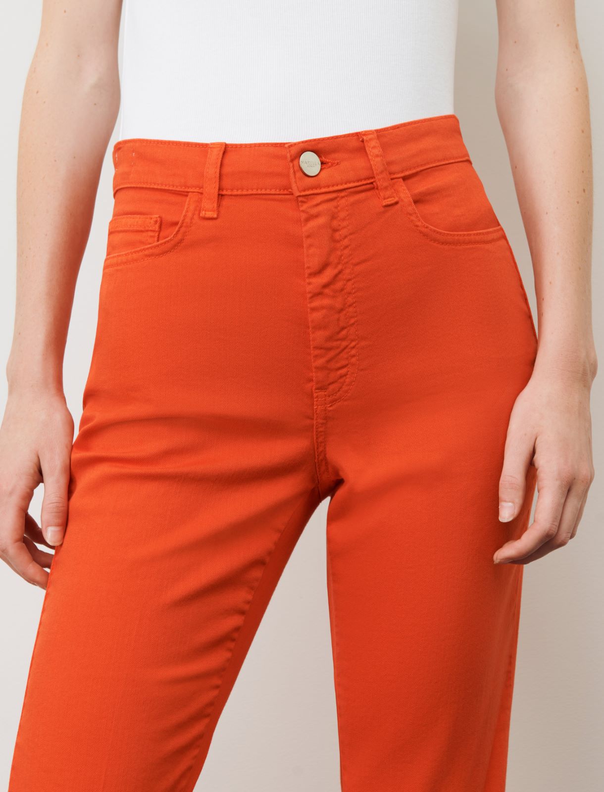 Bootcut jeans - Orange - Marina Rinaldi - 4