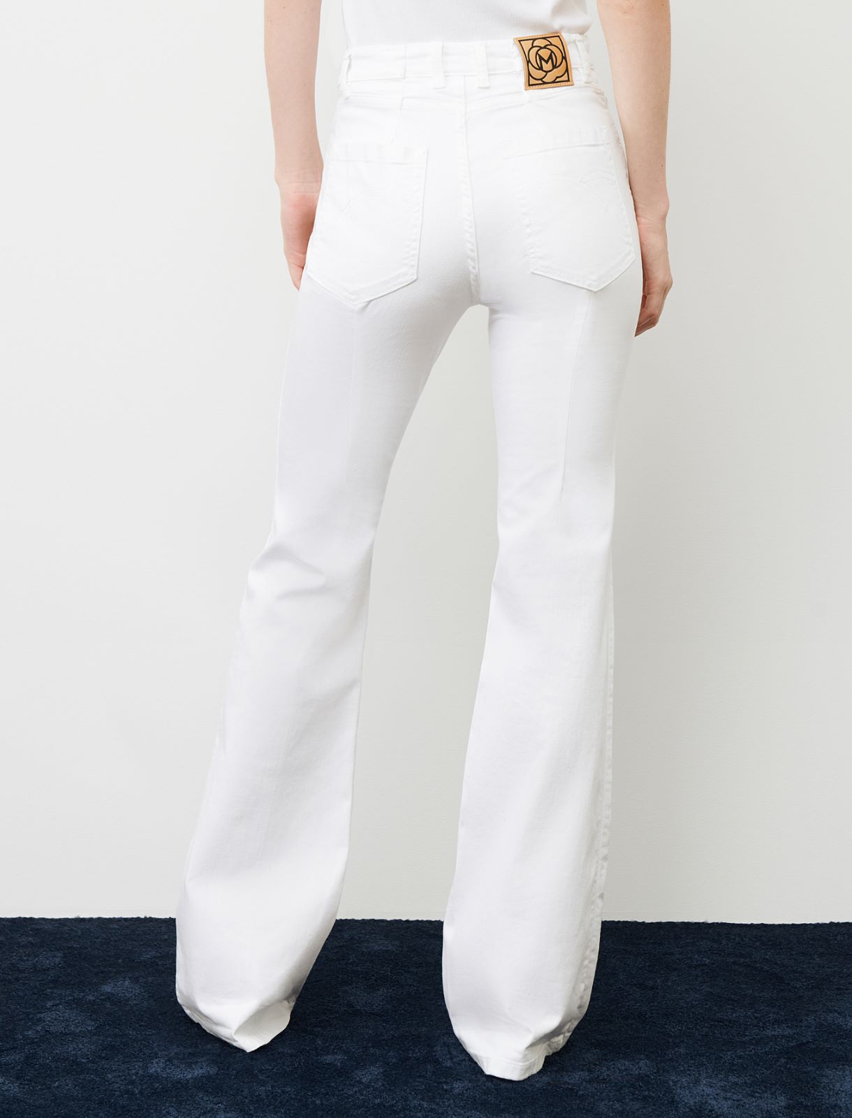 Bootcut jeans - White - Marina Rinaldi - 2