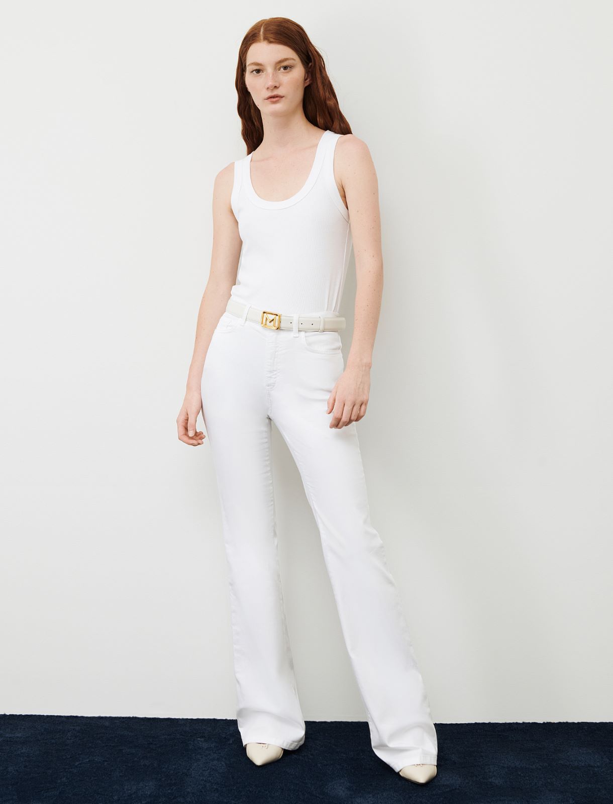 Bootcut jeans - White - Marella - 4