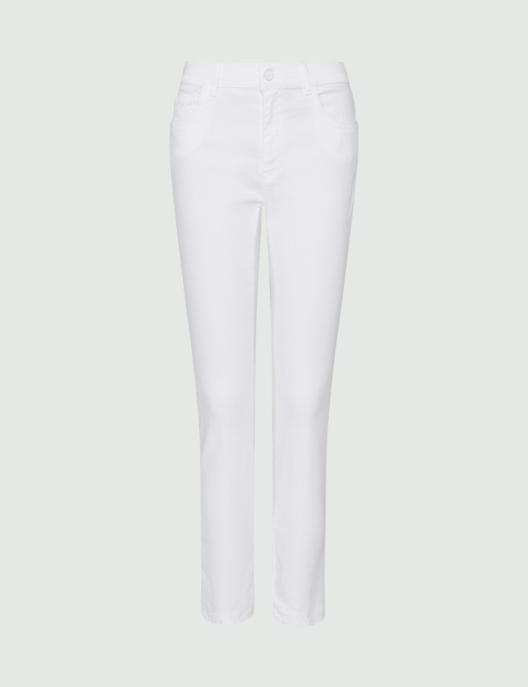 5-pocket trousers - White - Marella - 2