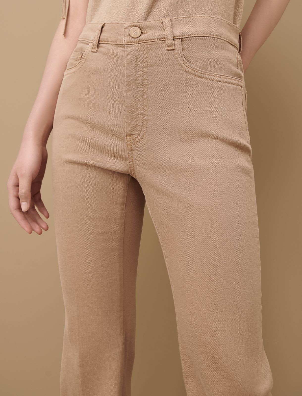 Bootcut trousers - Sand - Marella - 4