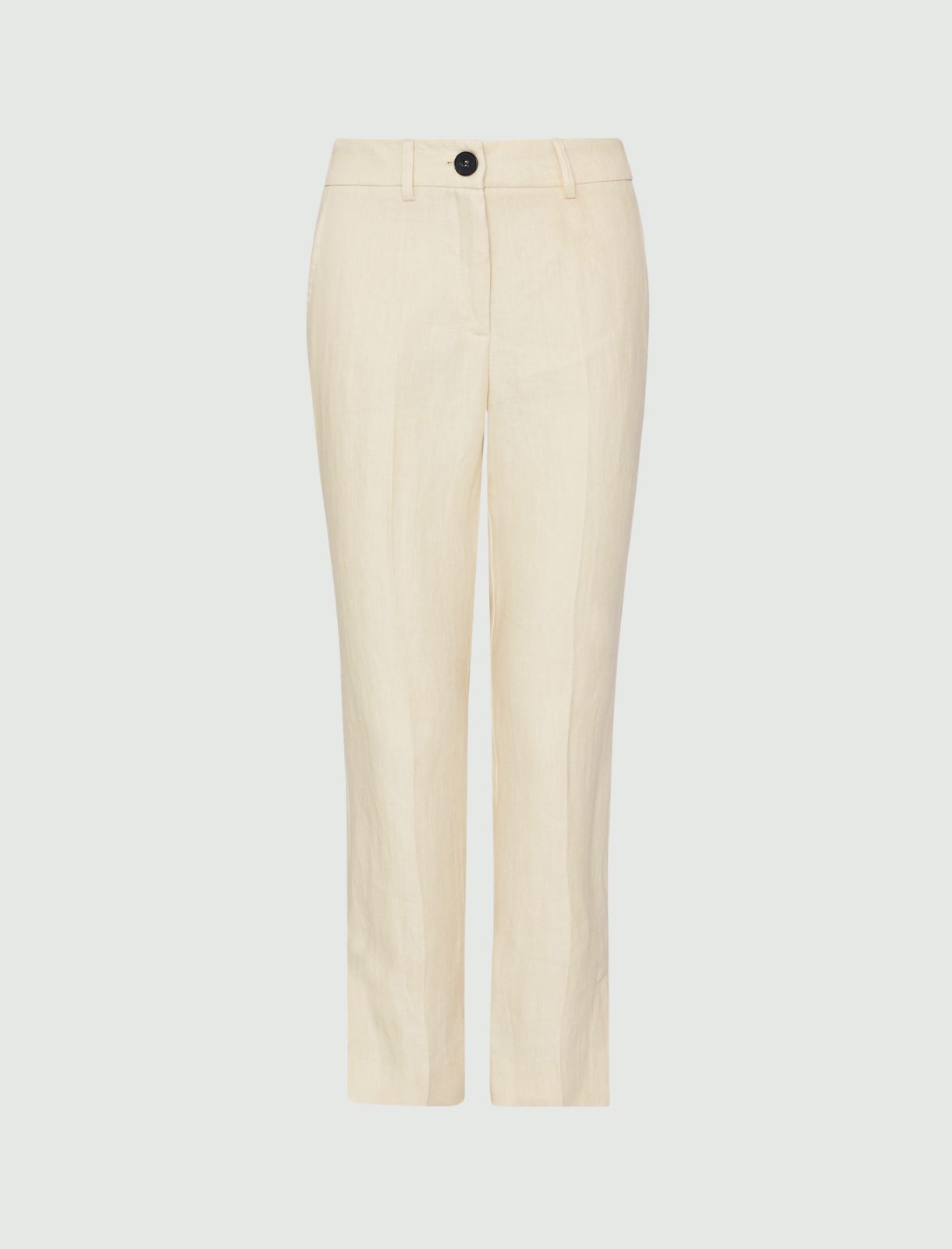 Linen trousers - Sand - Marella - 5