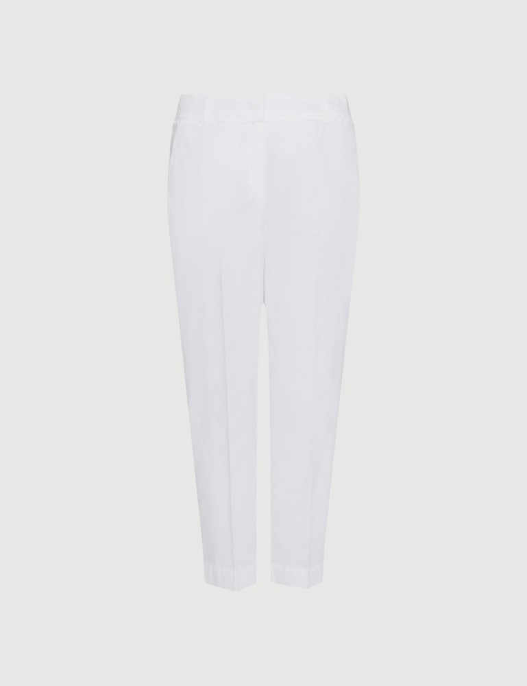 Chinos trousers - White - Marella - 2