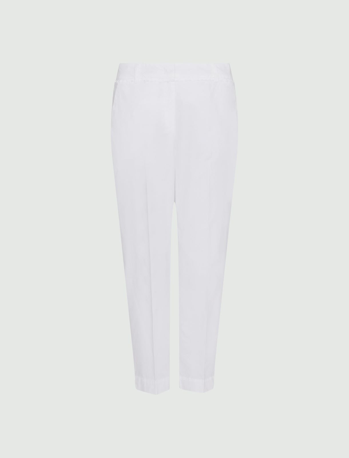 Chinos trousers - White - Marella - 5