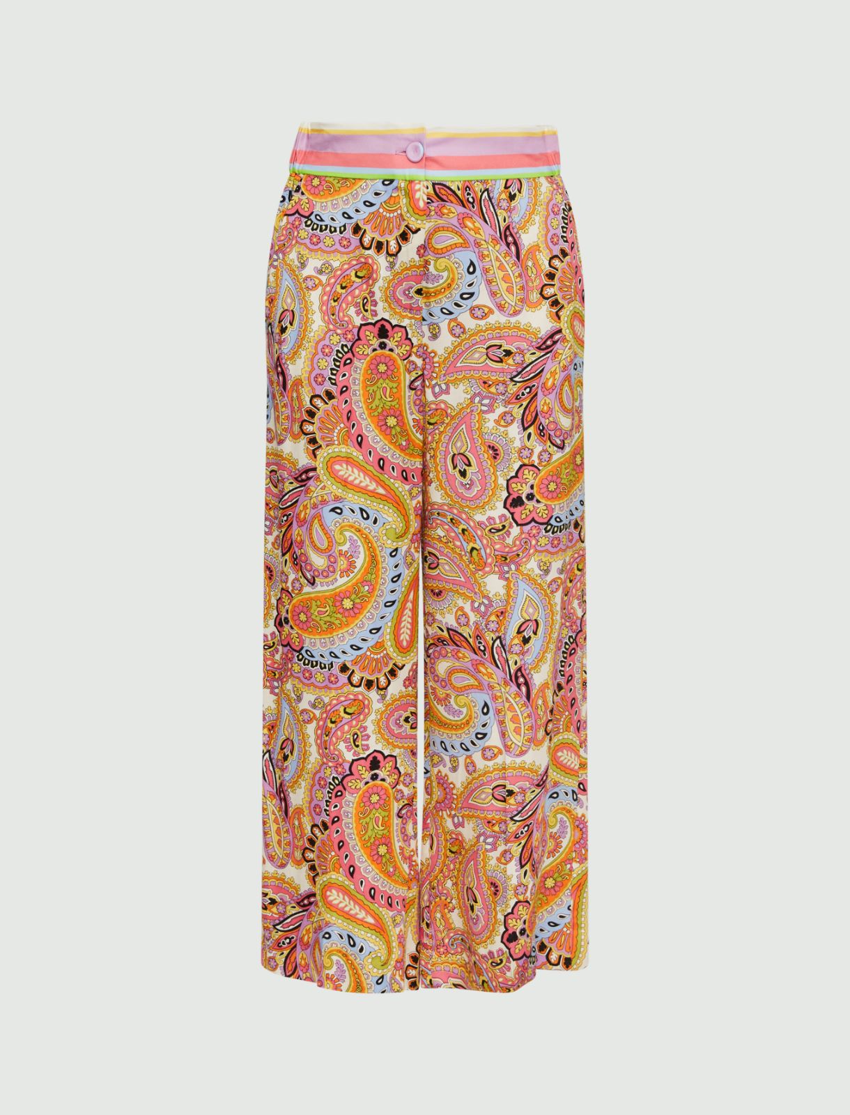 Patterned trousers - Deep rose - Marella - 5