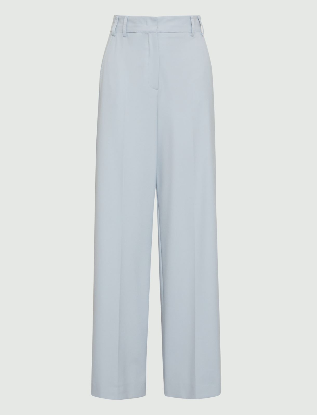 Wide leg trousers - Light blue - Marella - 5