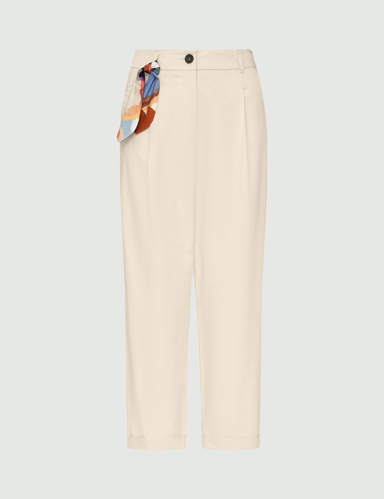 Chinos trousers - Sand - Marella - 2