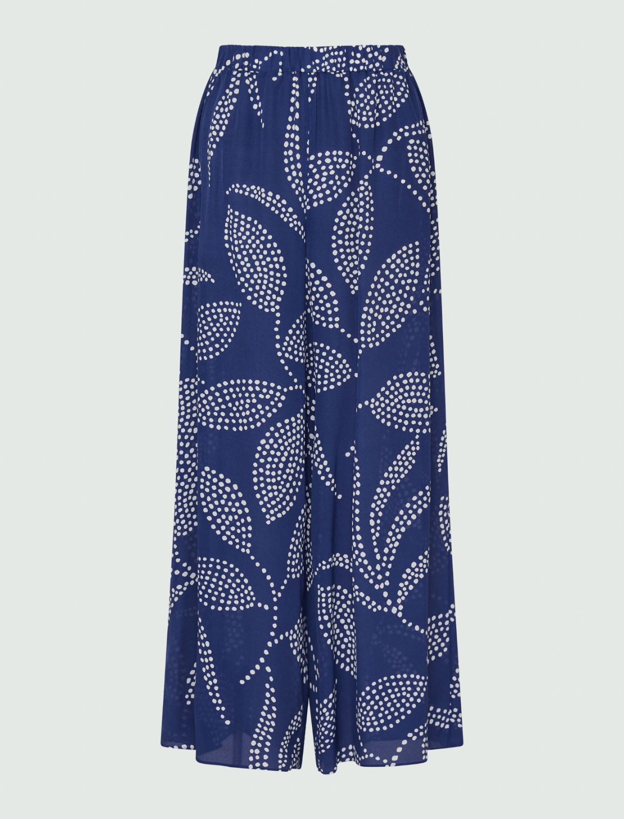 Crepe trousers - Cornflower blue - Marella - 5