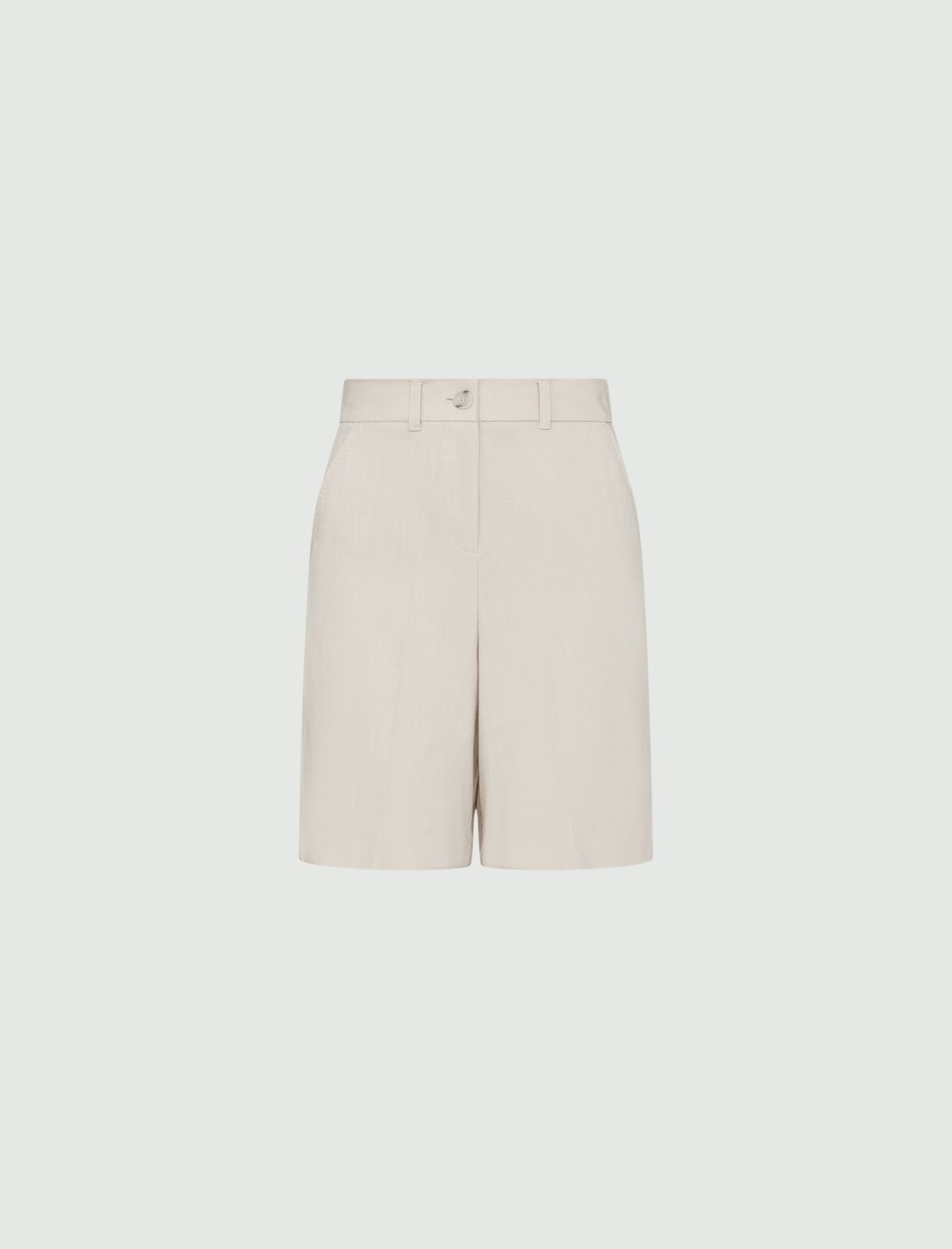 Viscose shorts - Ivory - Marella - 5