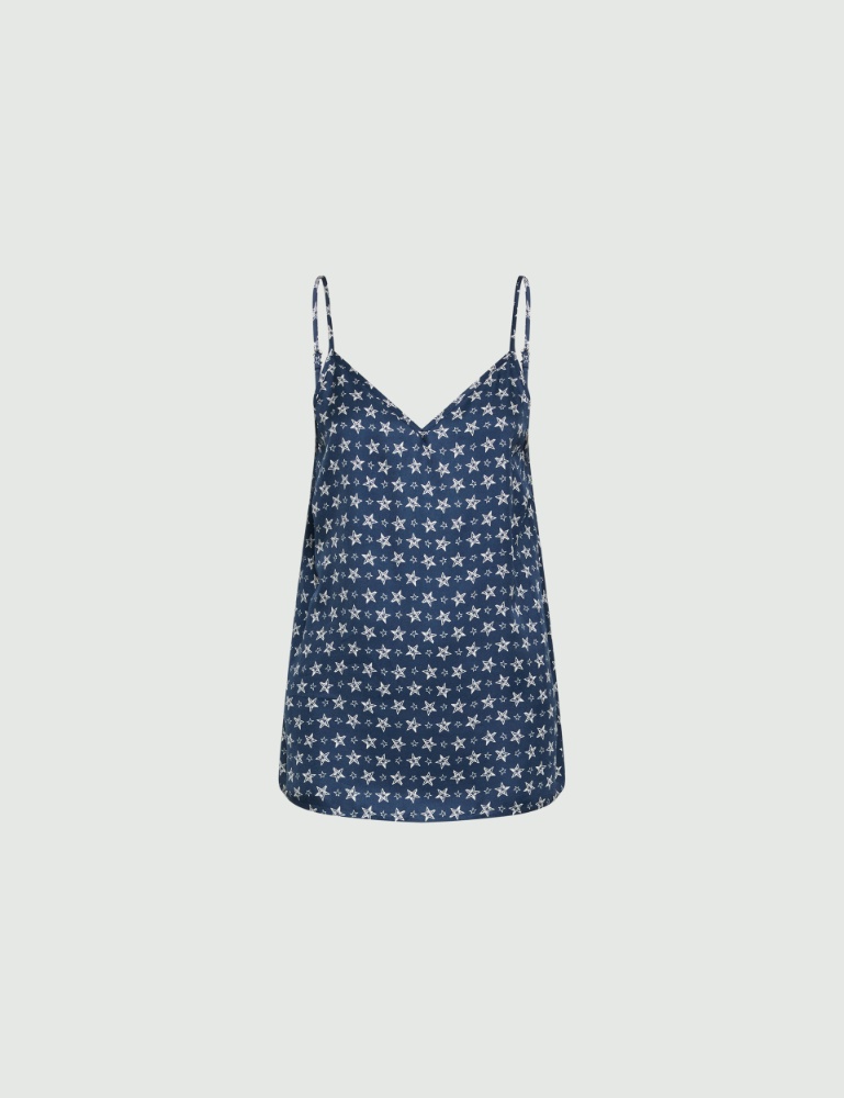 Patterned top - Navy - Marella - 2