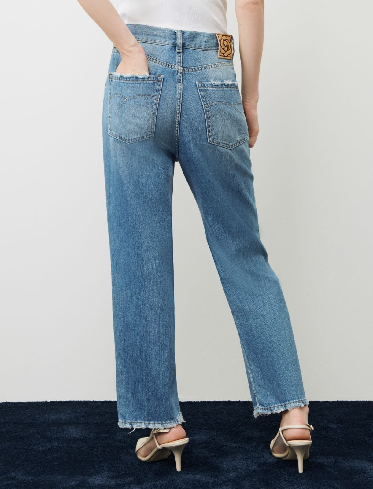 Mom-fit jeans - Blue jeans - Marella - 3