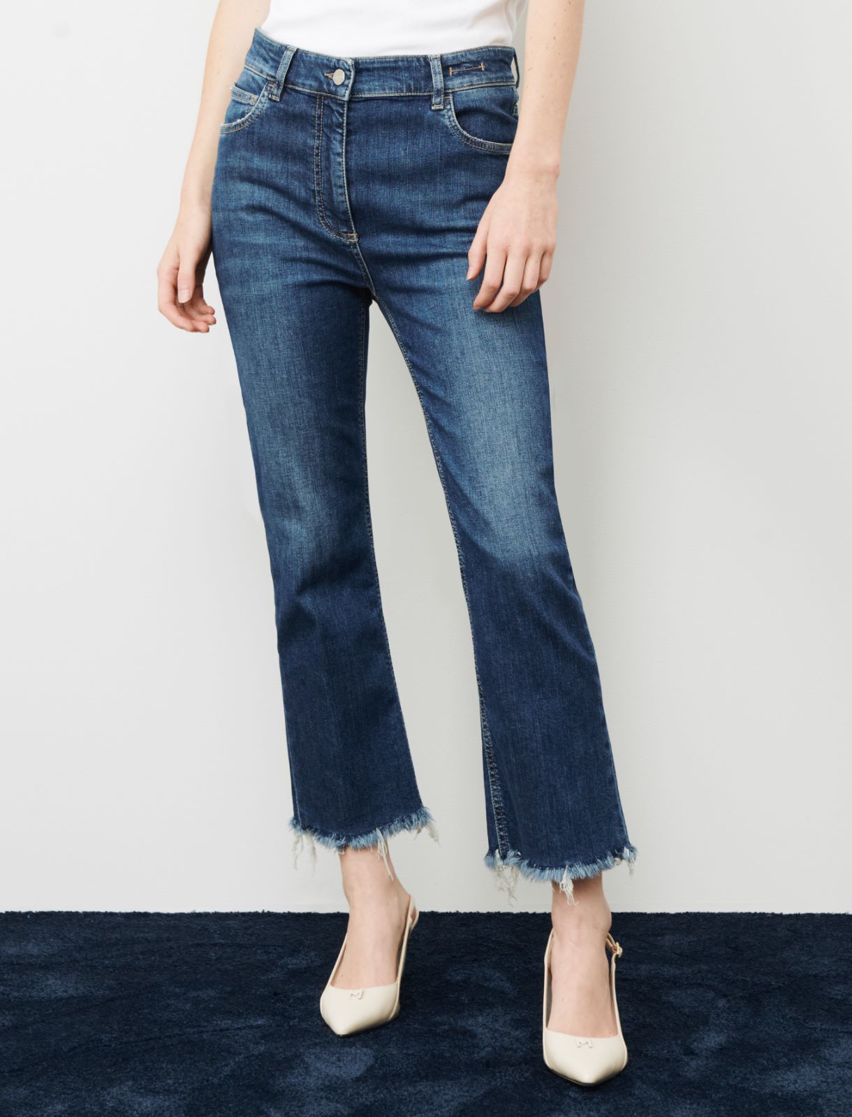 Flared jeans - Blue jeans - Marina Rinaldi